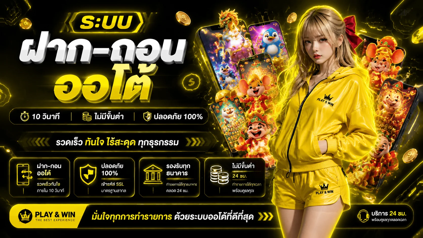 เกมสล็อตออนไลน์และโต๊ะคาสิโนสดในเว็บ UFASPORT88