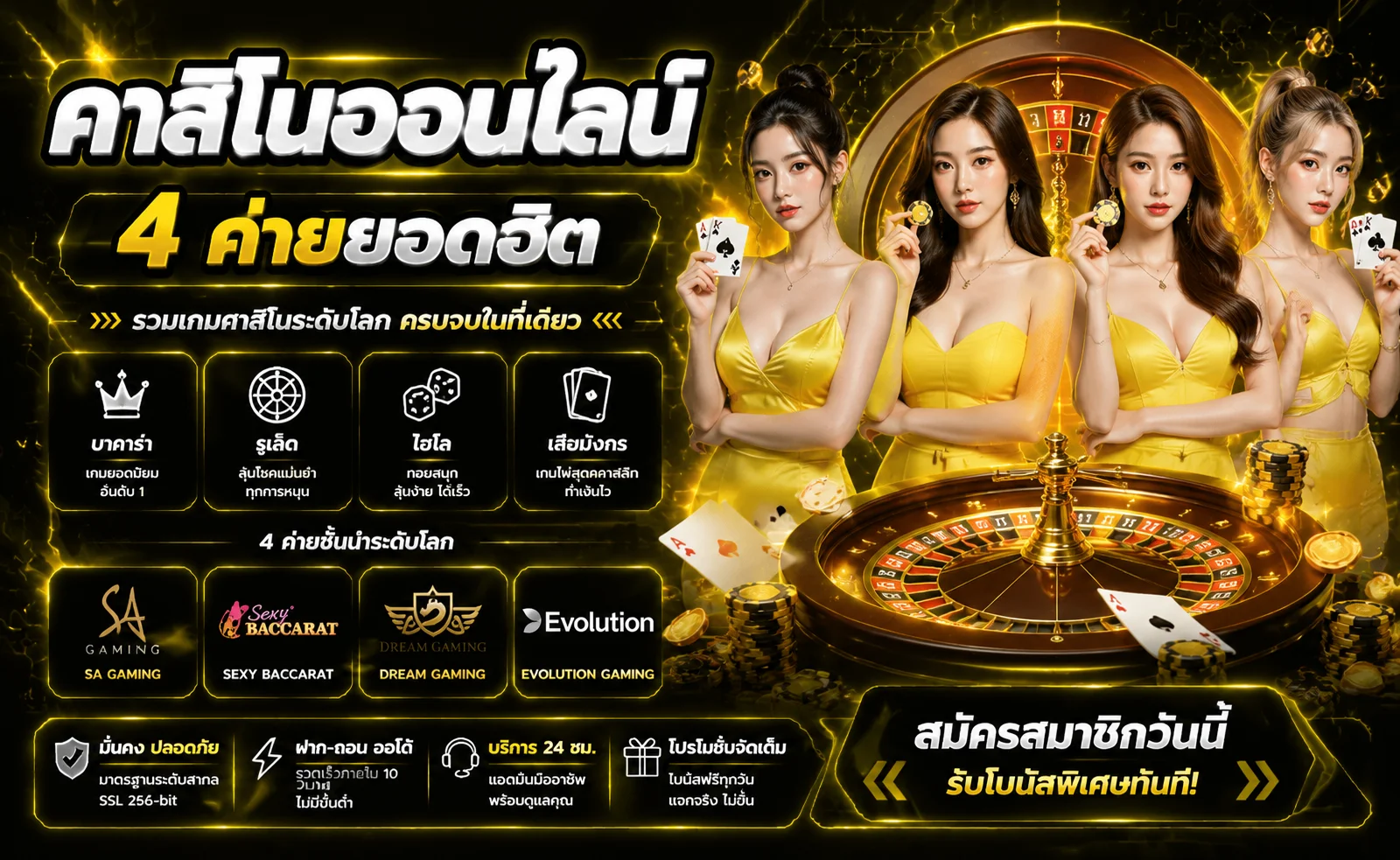 โต๊ะบาคาร่าสดคาสิโนออนไลน์ UFASPORT88 จากดีลเลอร์จริง